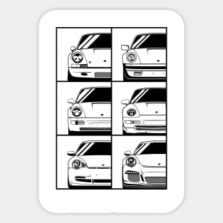 Generations 911 Sticker